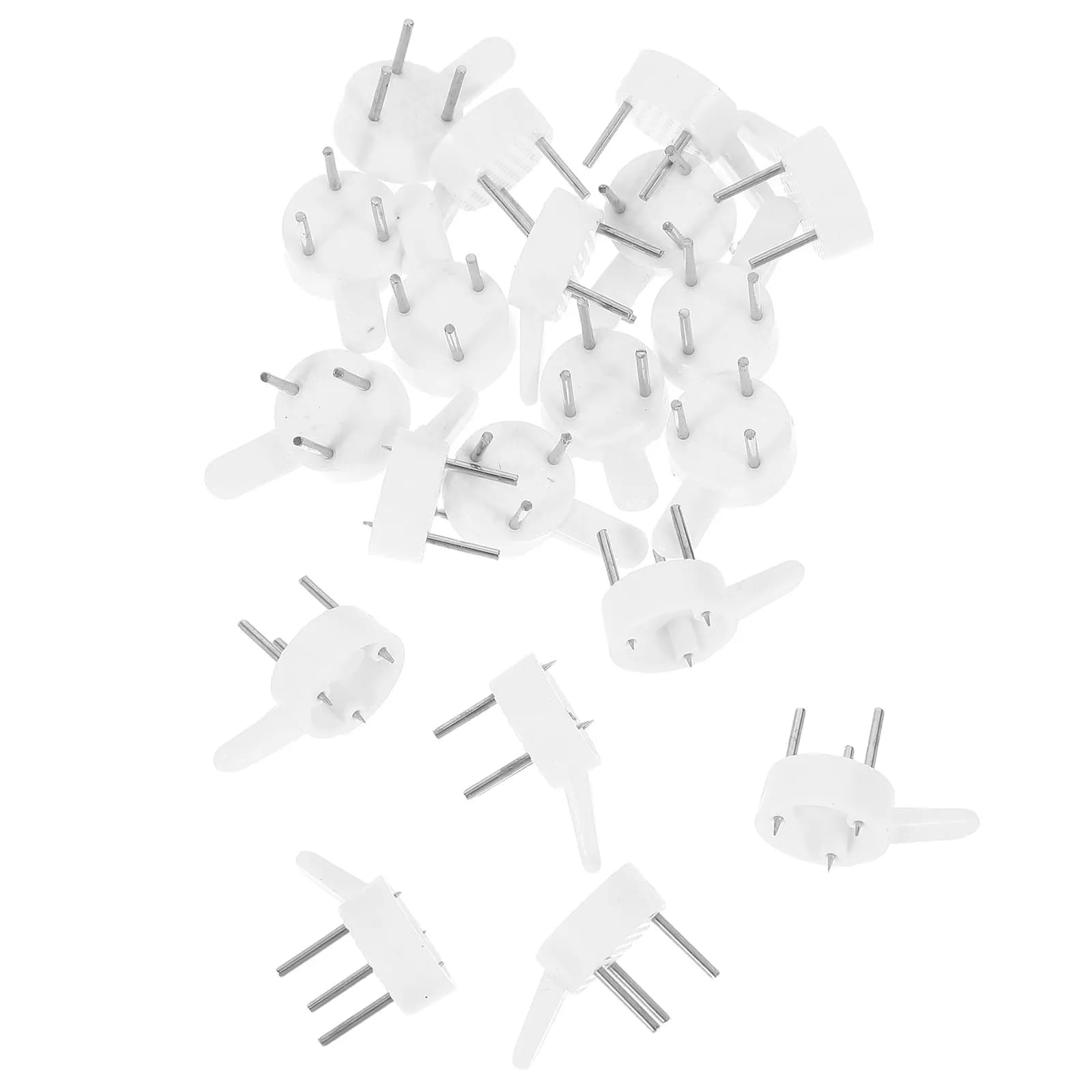 20Pcs Traceless Picture Hooks Invisible Wall Hangers Non-Trace Frame Hooks Hanging Photo Frames Seamless Wall Mount