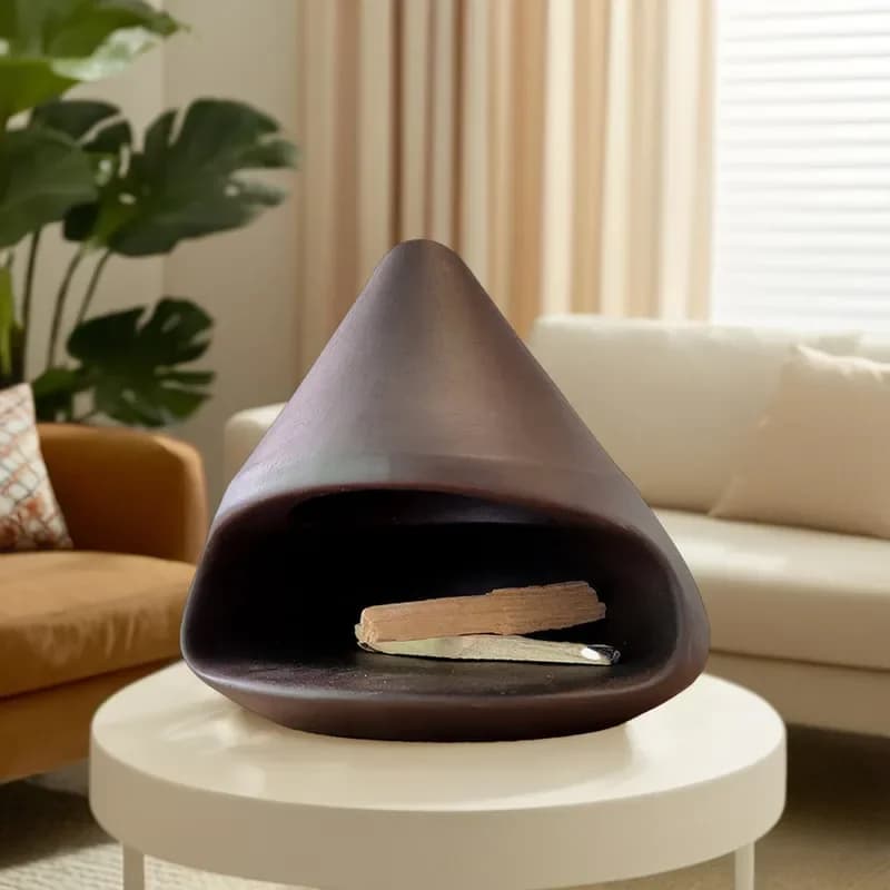For Wood Burning Tray Incense Burner Home Decoration Aromatherapy Scented Stick Stand Gift