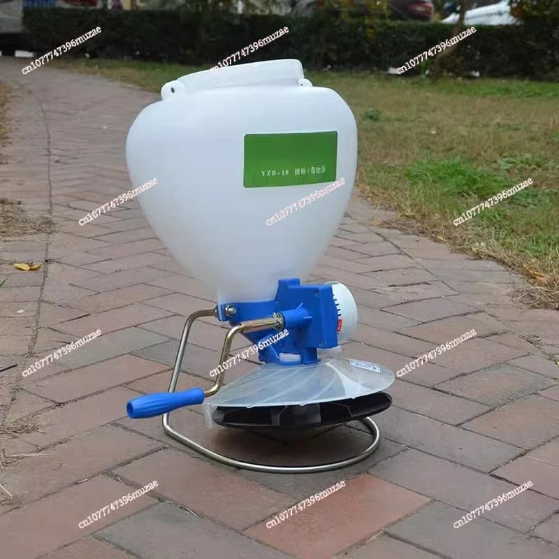 Spargitore di Semi e Fertilizzante, Piccolo Seminatore Manuale per Prato, Macchina di Precisione per Semina di Semi di Fiori