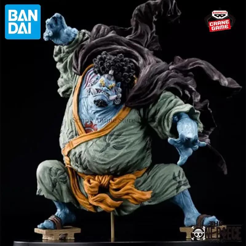 Bandai Originale Banpresto ONE PIECE Jinbei SCultures BIG Action Figure Anime Figuras CT Giocattoli Regali Modelli Bambole Statue