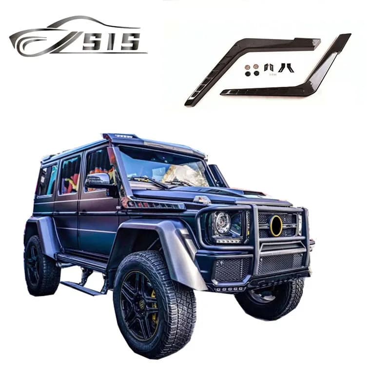 Snorkel in Fibra di Carbonio per Mercedes Classe G W463 G500 G55 G63 G65, Kit Carrozzeria 4X4, Protezione Componenti Auto