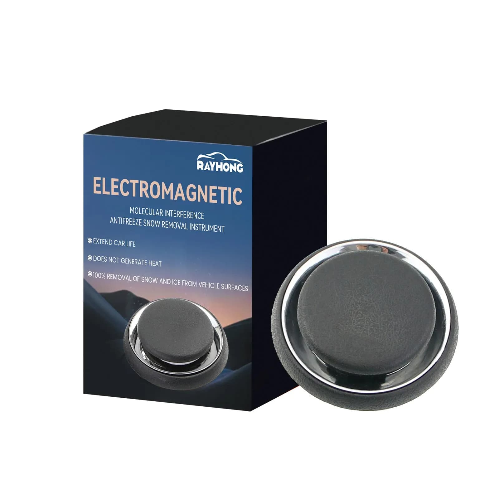Electromagnetic Deodorant for Solar Energy Auto Ice Removal Device for Ice Melting