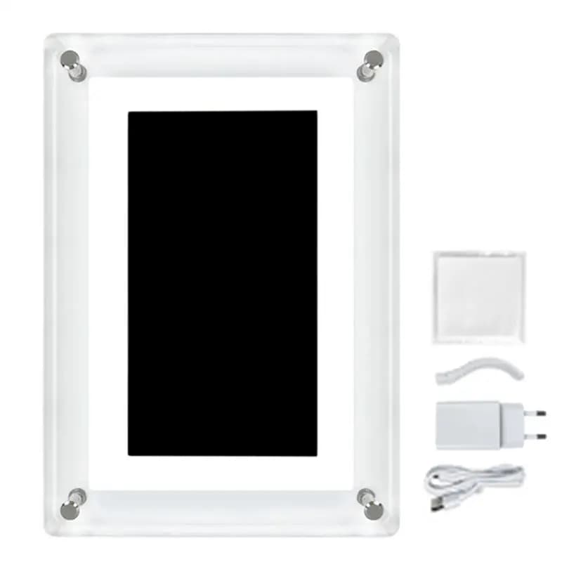 Offerte imperdibili Cornice digitale per foto da 5 pollici Schermo IPS da 1200 mAh Memoria da 4 GB Cornice digitale per foto Lettore video da tavolo