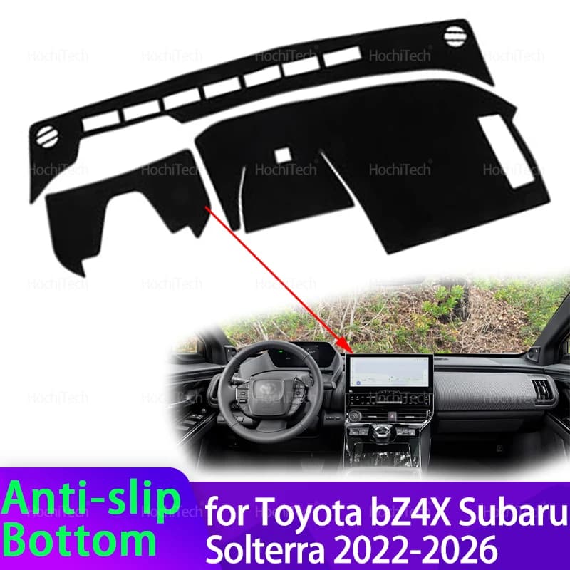 Car Dashboard Cover Dashboard Zerbino Pad Carpet For Toyota BZ4X Subaru Solterra 2022-2026 Sunscreen Mantel Carpet Accessories
