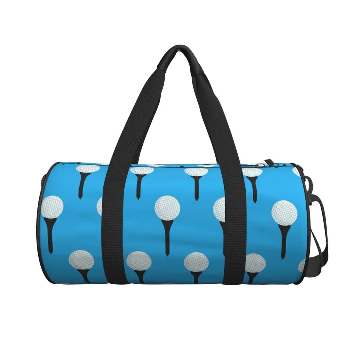 Modello palla da golf e maglietta (blu ciano) Borsone grande da palestra Borsone impermeabile Borse da viaggio Borse Borsa fitness