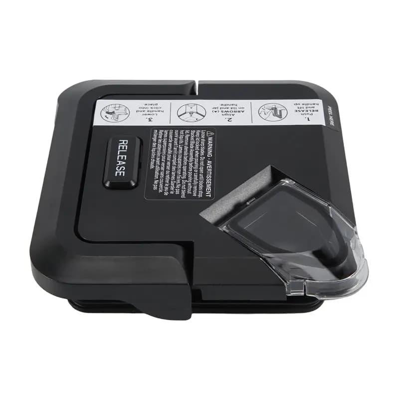 Coperchio di ricambio con blocco per frullatore Ninja da 72 once XL, ricambi per coperchio superiore quadrato per Ninja BL610