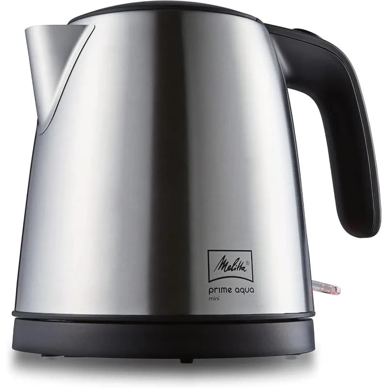 Bollitore Elettrico Melitta Prime Aqua Mini (1.0L) MEK18-1B in Acciaio Inossidabile - Originale Giapponese, Spedizione dal Giappone