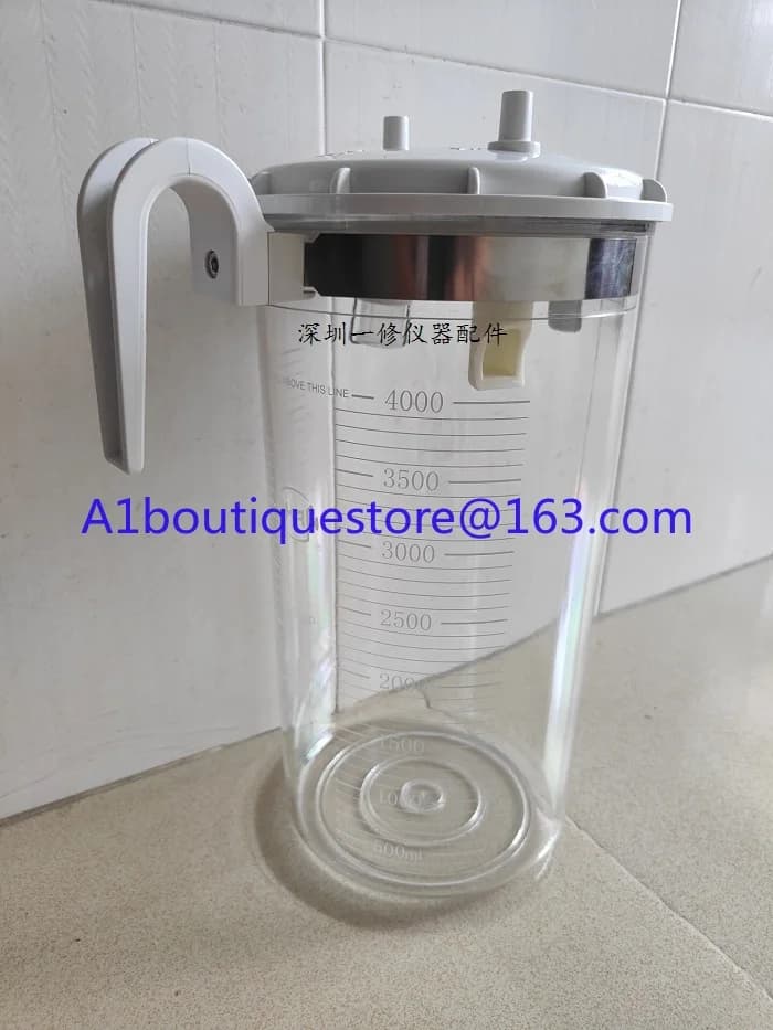 YX980D electric suction device accessories PC plastic bottle 2000ML suction liquid storage bottle