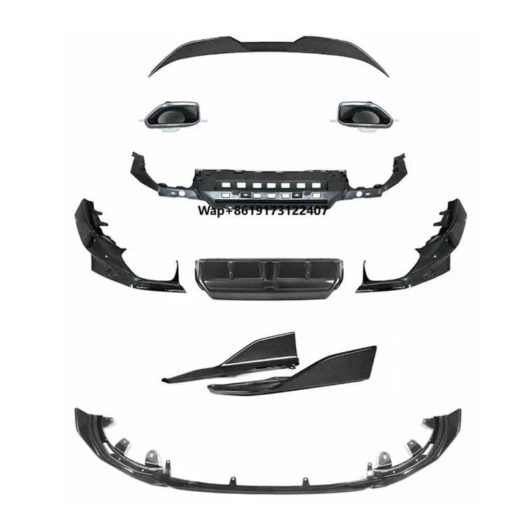 2022 for G42 M235i M240i Body Kit High Quality MP Style Front Splitter Side Skirts Diffuser Spoiler New Condition Bumper