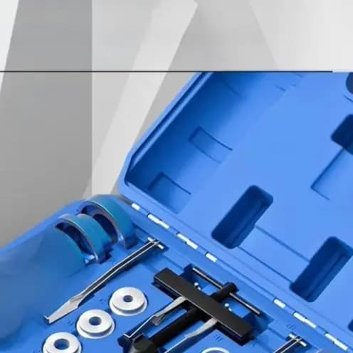 Car Crankshaft Oil Seal Removal Installation Tool Kit 45# Steel For Automotive Engine Repair Professional Hand Wrench Set