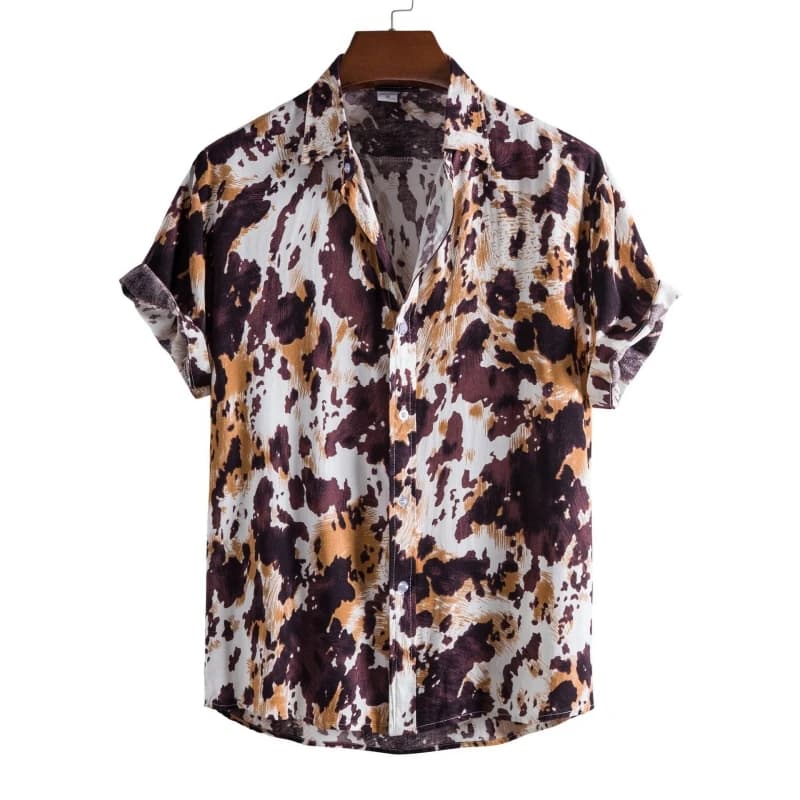 2024 NUOVE camicie oversize hawaiane in cotone designer da uomo T-shirt di lusso Tiki T-shirt uomo moda abbigliamento camicette sociali