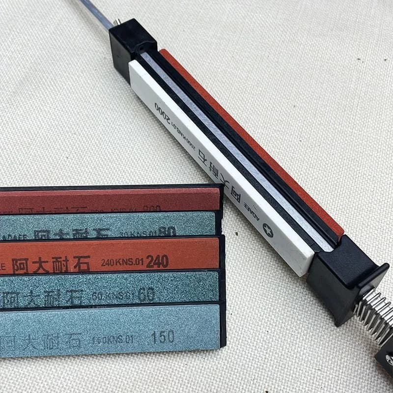 Pietra per affilare i coltelli 60-3000Grit Barre professionali per pietra per affilare Smerigliatrice Sostituzione Accessori per affilare la cucina lucidi