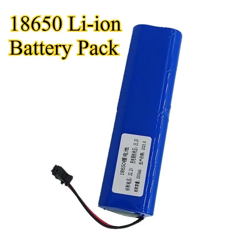 Lithium Ion Battery 18650 from 22,2 V/24 V/25,2 V 3000 mAh (6 S) for Massage Gun LED Light Bar High Power Output with Protection Circuit