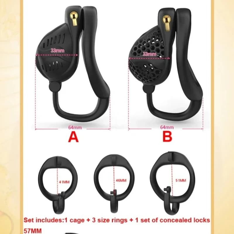 New Flip-top Chastity Cage Devices Sex Toy for Sissy Small Cock Cage with 3 Penis Rings and Belt SM Alternative Toys for Men Gay