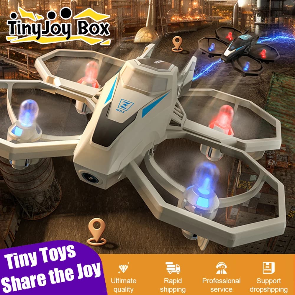 RC Drone Trasmissione fotografica aerea Aereo 8K Elicottero telecomandato Modello elettronico Quadcopter Aereo Giocattoli per regali per bambini