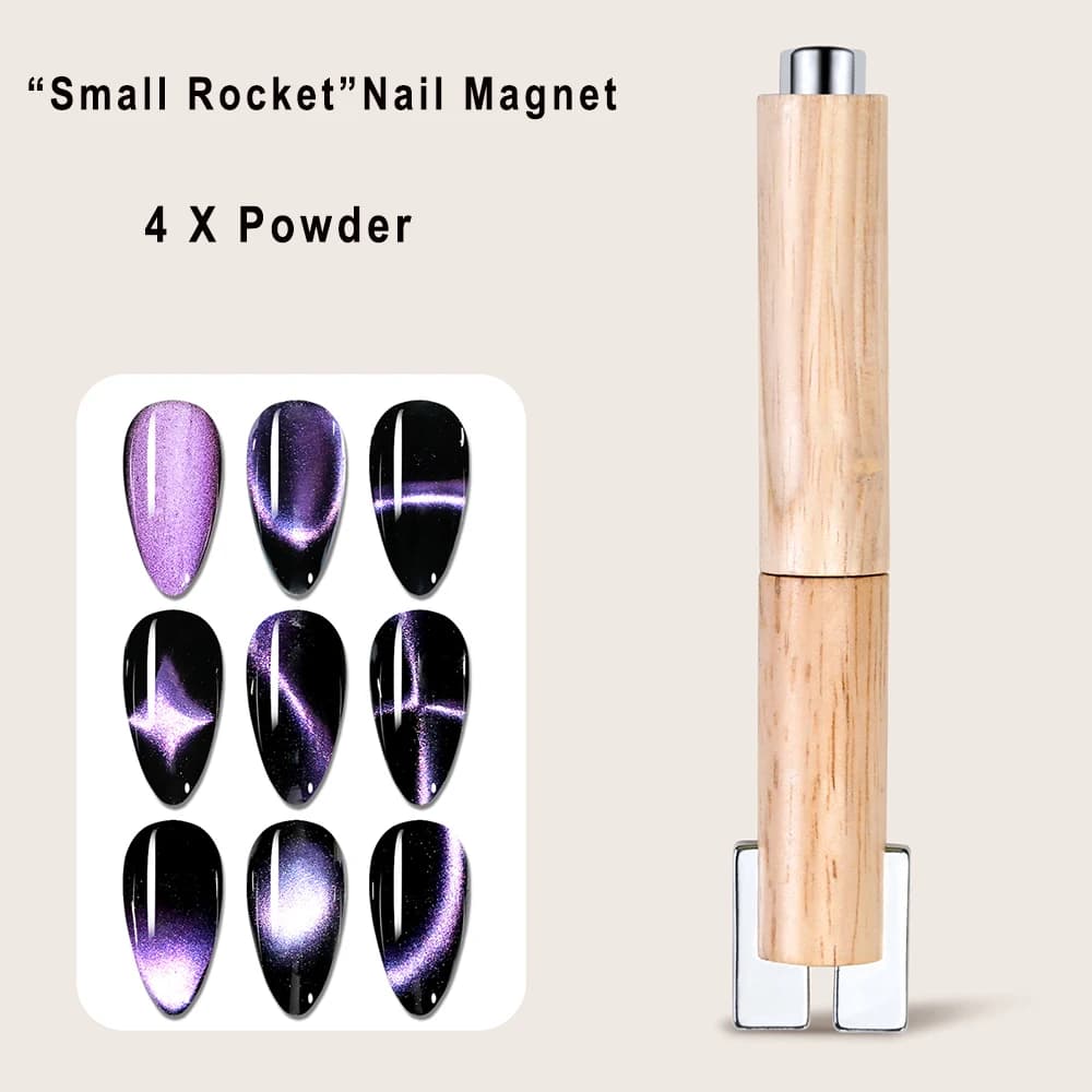 Round Strong Nail Magnetic Rod For Cat Eye Magnetic Gel Nail Polish Double-End Nail Stylist Supplies Pen Manicure Nail Art Tools