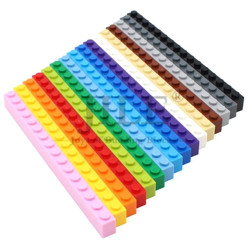 50 pz Moc 2465 Mattoni 1x16 Punti FAI DA TE Building Blocks Figure Educativi Formato Creativo Compatibile con Marche Accessori Giocattoli