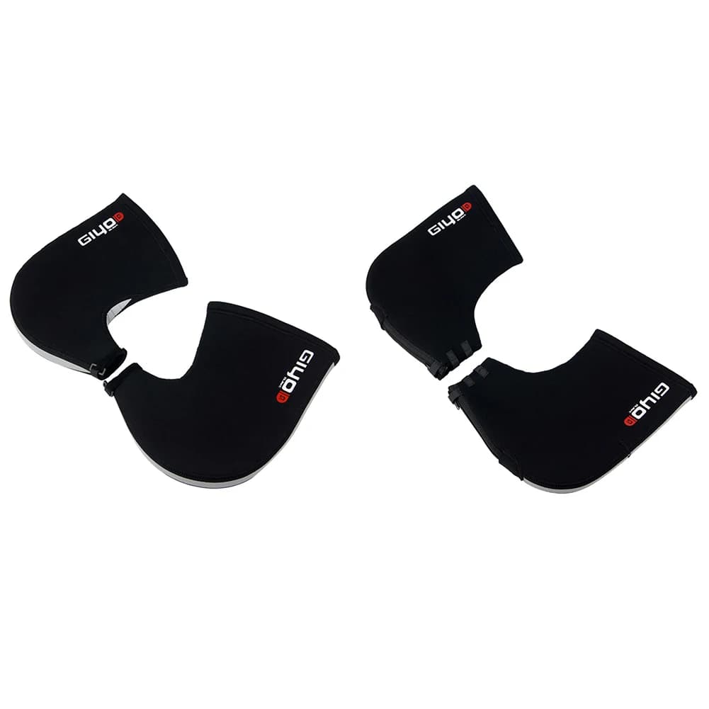 Guanti da Manubrio per Bicicletta Antivento, Guanti da Moto Antifreddo con Fascia Riflettente per MTB e Bici da Strada