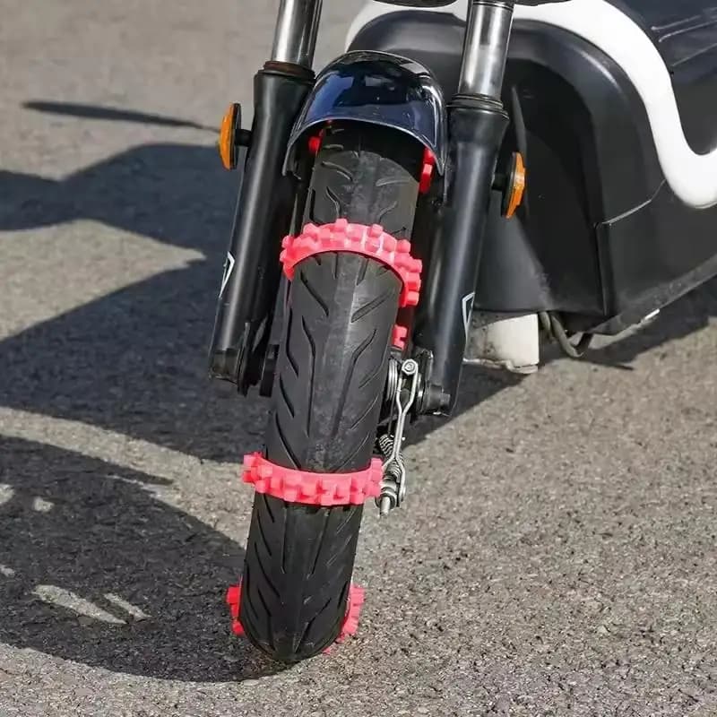 10 pezzi catena antiscivolo universale per moto bicicletta pneumatico ruota legame esterno emergenza pneumatico catena da neve accessori inverno