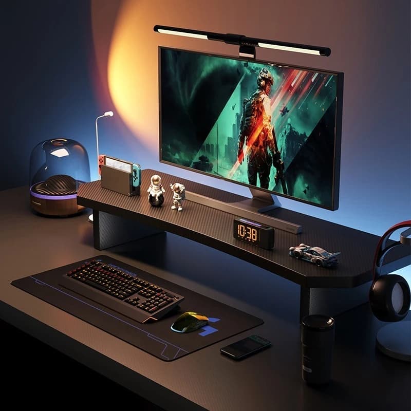 For Computer Raising Shelf Office Station Screen Base Raising Storage Rack Monitor Stand