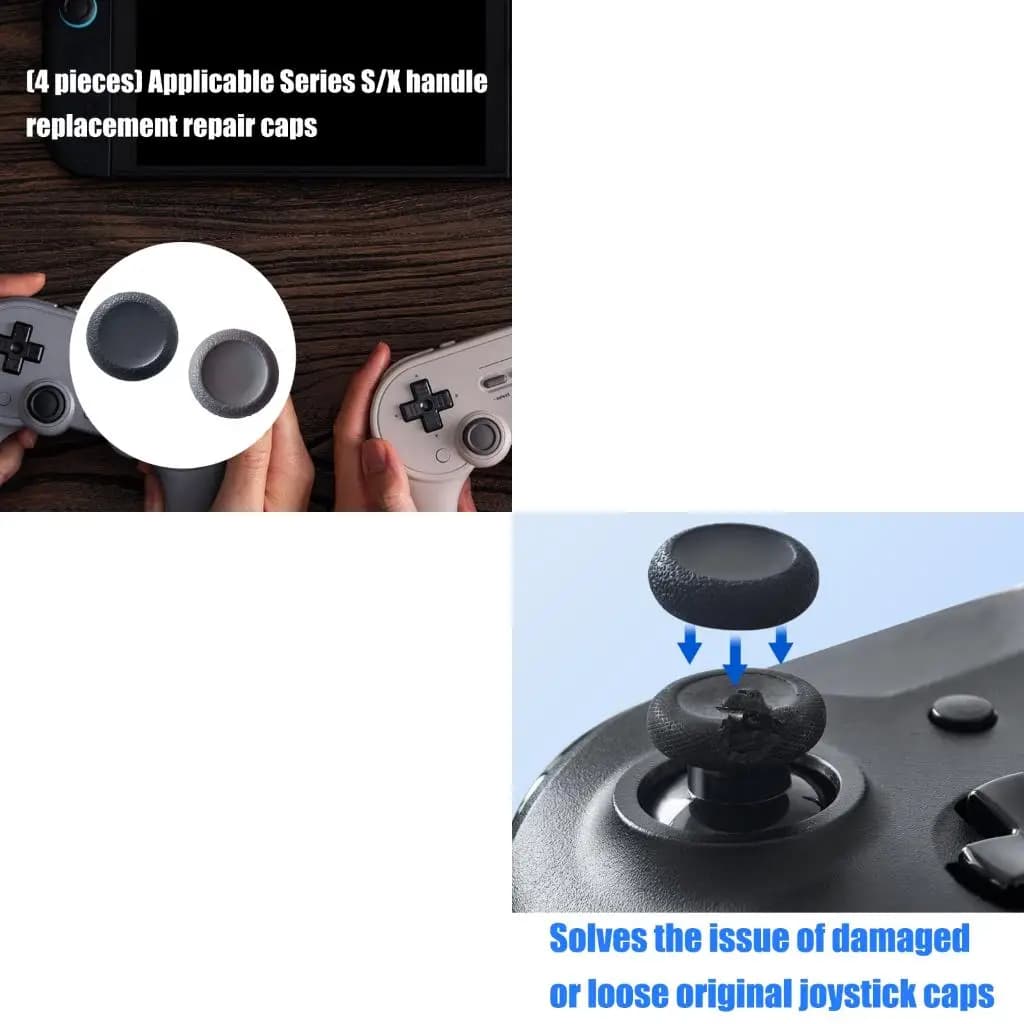 Pack of 4 Analog Rocker Cap for S/X Controller Gaming Accessories