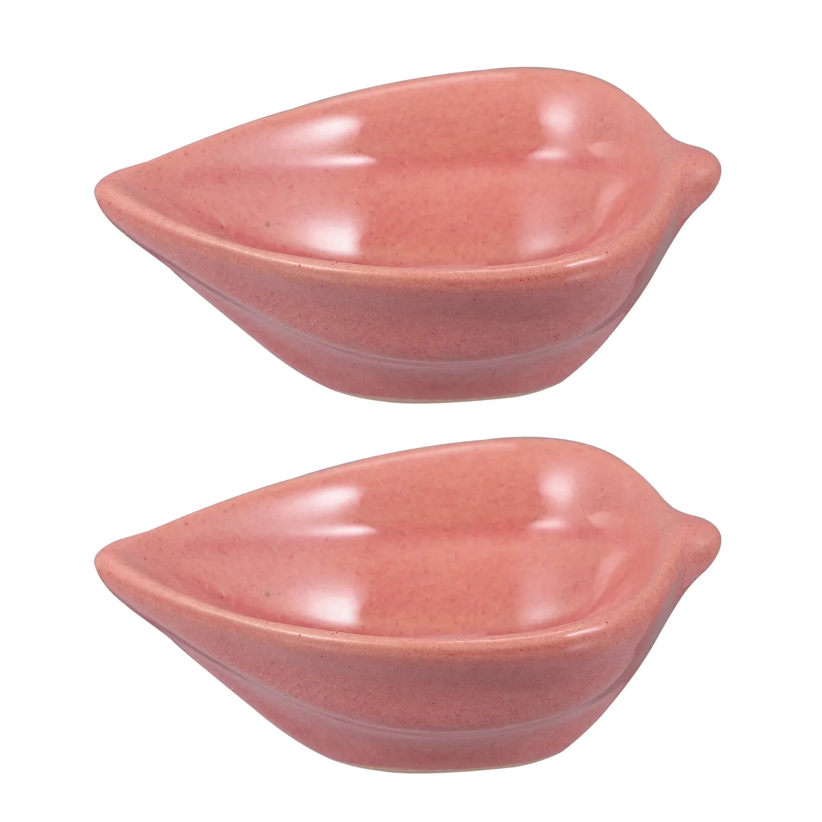 2Pcs Ceramic Dishes Essential Oil Plates Beauty Salon Supplies Aroma Therapy Storage Ceramics Dish Essential Oil Plates