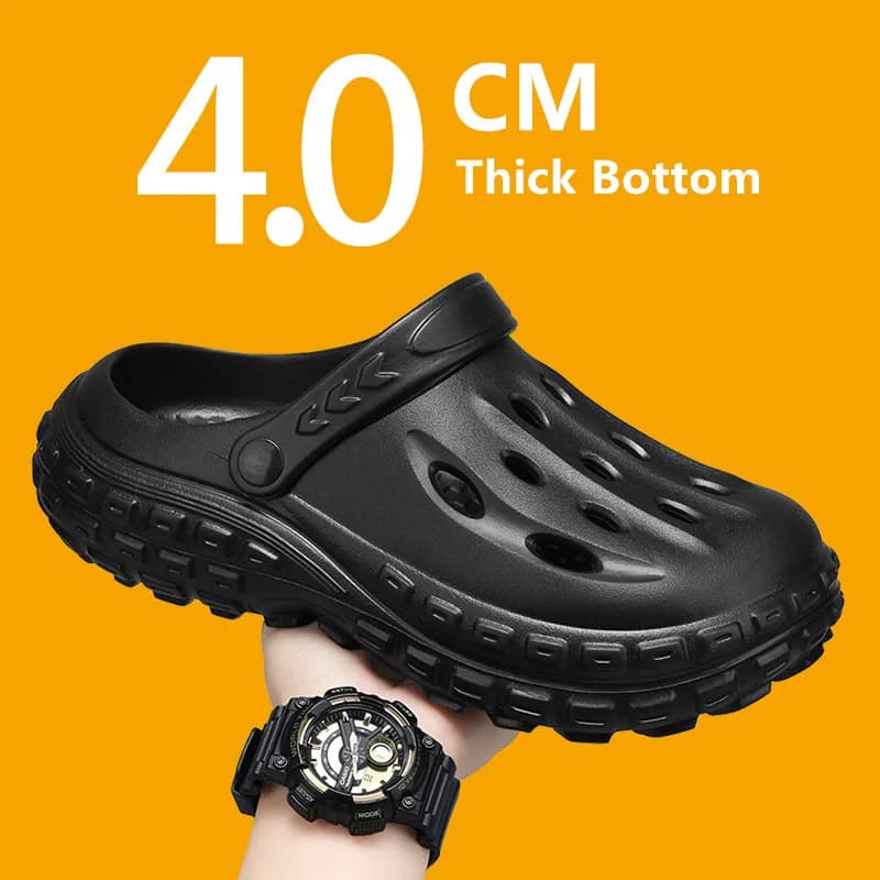 Nuove pantofole da uomo in EVA Sandali da uomo estivi da spiaggia all'aperto Comodi scarpe da giardino da uomo morbide Pantofole da interno da uomo leggere