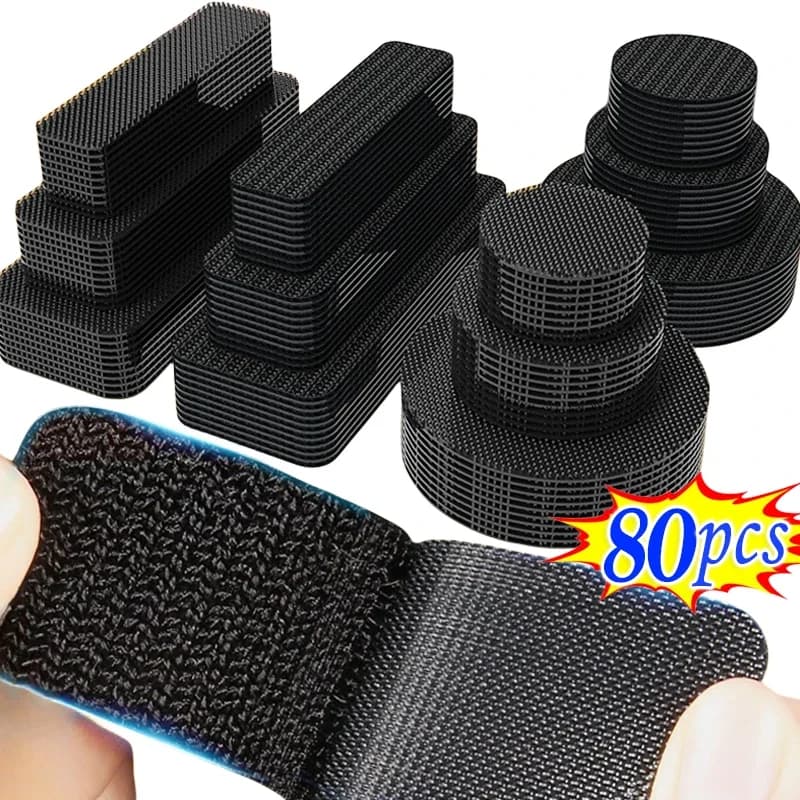 80/2pcs Strong self-adhesive fixing stickers Double-sided car mats Fixed patches Home carpet sheets Non-slip tapes