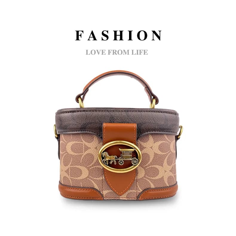 Elegante Borsa Cosmetica Texturizzata Multifunzione, Borsa a Tracolla per Donne, per Trucco Quotidiano e Abbinamenti di Outfit