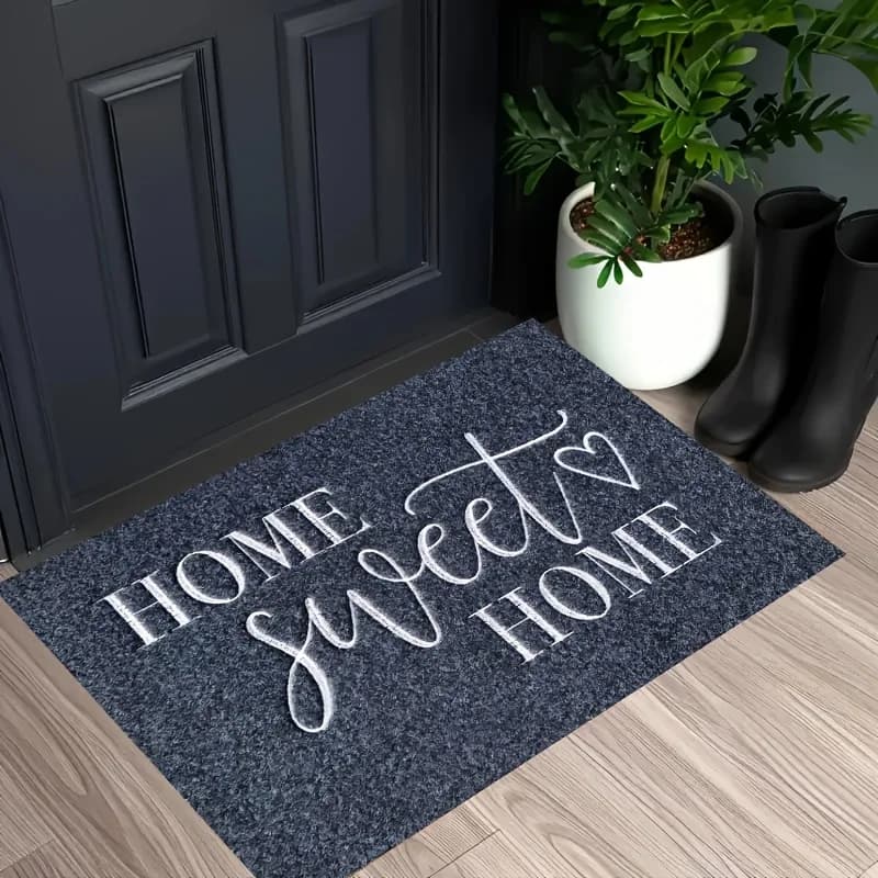 VIKAMA Tappeto d'ingresso per foyer, cucina, soggiorno, camera da letto, bagno, resistente alle macchie e facile da pulire, decorazione per la casa