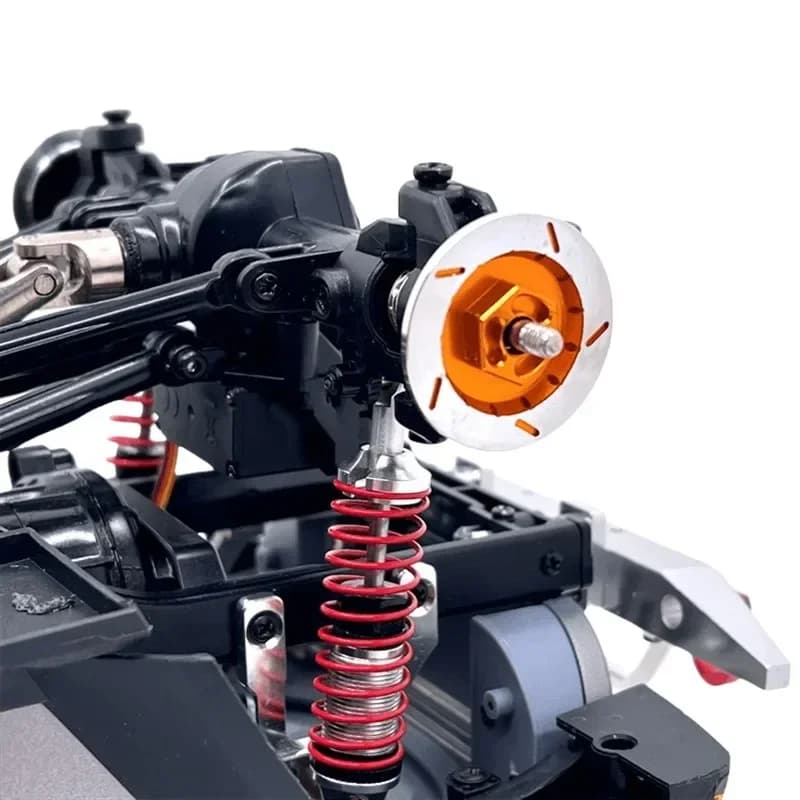 Disco Freno in Metallo da 12mm, Parte Decorativa per Auto RC MN 1/12 MN128 MN86 MN86S G500, Accessori e Parti di Aggiornamento in Metallo