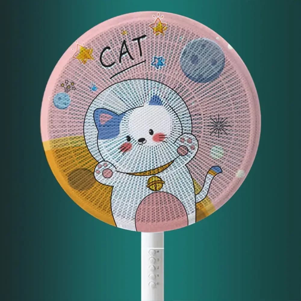 Coperture di protezione per ventole da 16-18 pollici Bambino Bambino Anti-pizzico Rete elettrica Bambini Protezioni per le dita Copertura per ventole elettriche Modello di cartone animato