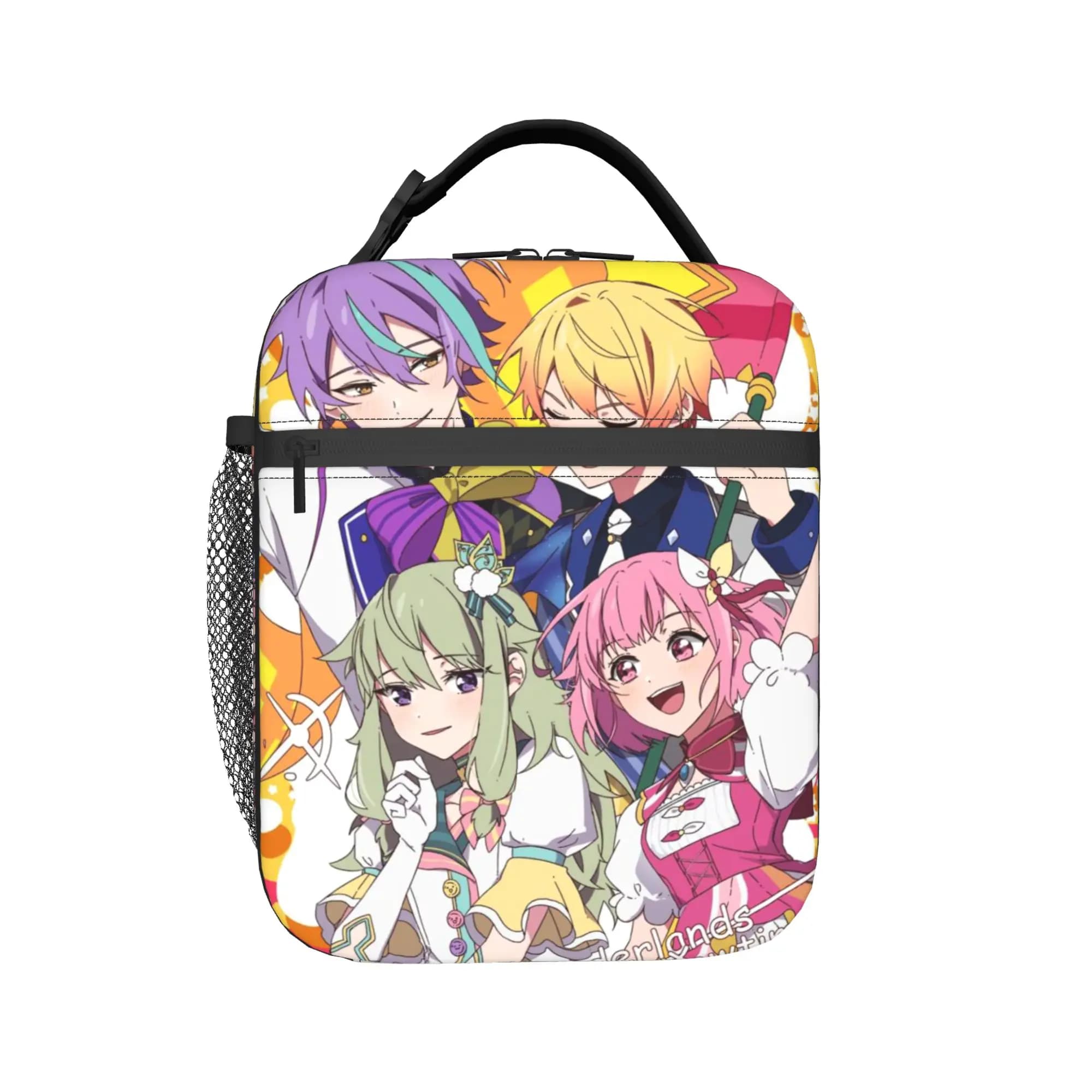 Rui Kamishiro Tenma Tsukasa Borsa termica per il pranzo per la scuola, l'ufficio, contenitori per alimenti, contenitori termici portatili per il pranzo