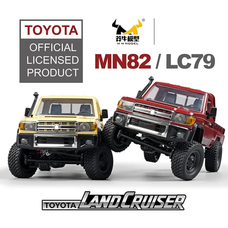 Regalo per lui: Auto da arrampicata telecomandata MN-82/LC79 1:12, fuoristrada, 4x4, giocattolo di simulazione per ragazzi, spedizione gratuita.