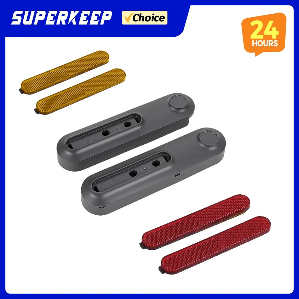 Rear Fork Left Right Reflector for Xiaomi 6 Electric Scooter Decoration Cover Rear Side for Mi6 Protective Reflective Strip Part