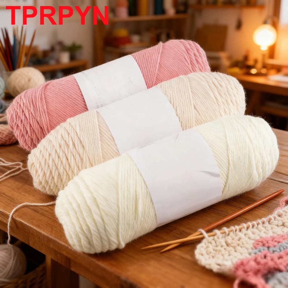 200g 1Pc Filato di cotone al latte Super morbido per lavorare a maglia e uncinetto linea di maglia Coperte maglione cappello scarpa Uncinetto filo amigurumi