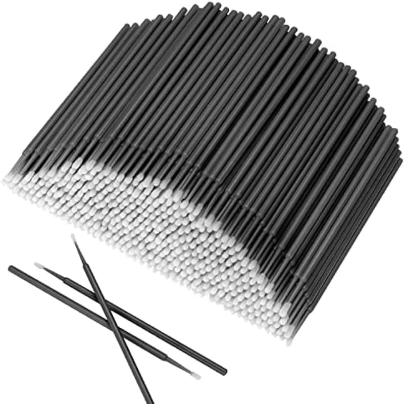 Wholesale 500 pcs micro brush heads for disposable eyelash heads for personal eyelashes expanded heads for multipurpose micro brushes
