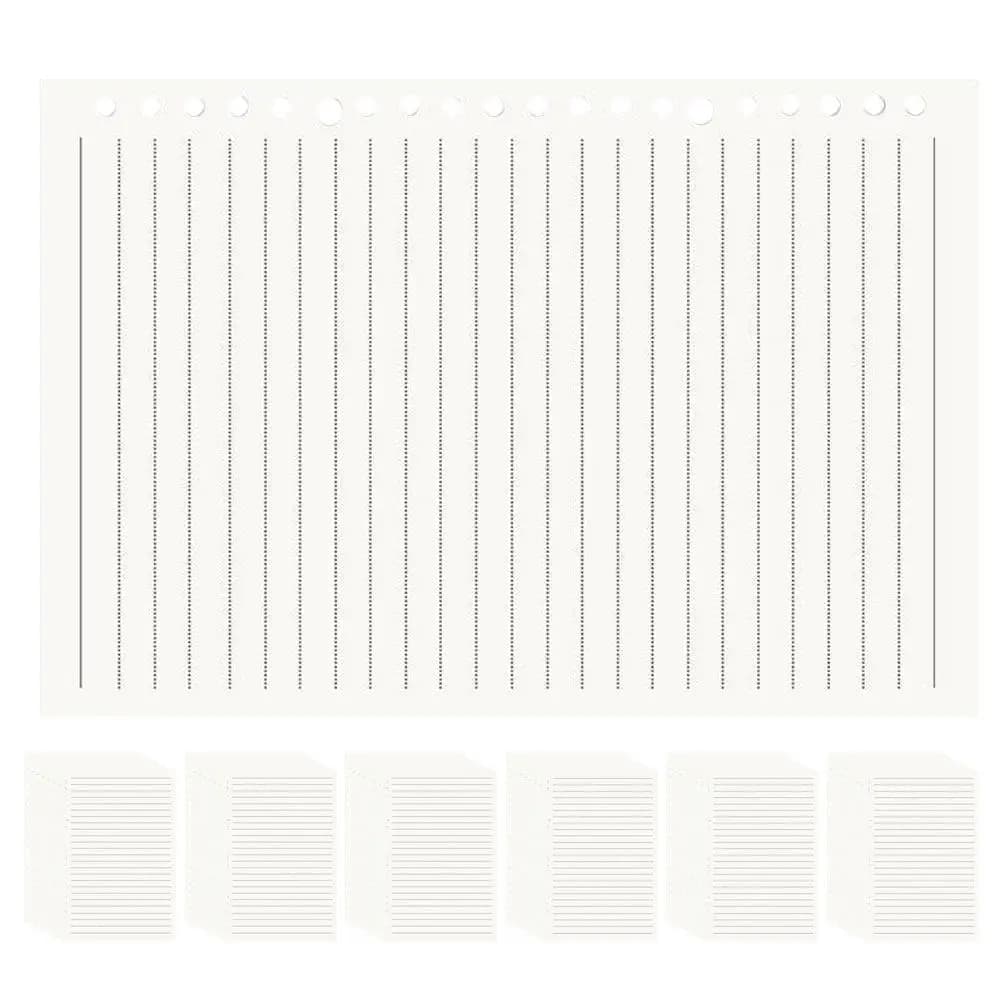 Loose Leaf Notebook Refill Paper Thick Smooth Lined Notepad Refills for Planner Binder Journal Study Office Use