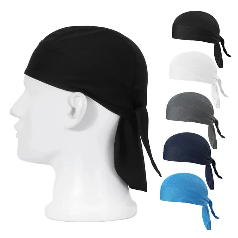 Fascia per bicicletta Berretto traspirante Foulard da ciclismo Cappello protettivo solare ad asciugatura rapida Sciarpa per la testa per ciclismo all'aperto Bandana sportiva