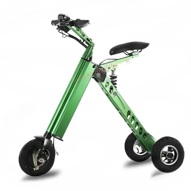 Lightweight Folding Electric Trike/Bici for Adults: Portable Lithium Battery, Long Ray And Compact Design | E-Bici Unisex commuters