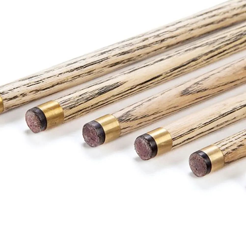 20 Pezzi Puntali per Stecca da Biliardo in PU Marrone 10mm Avvitabili, Kit Accessori per Biliardo e Snooker, Presa di Precisione per Migliorare la Precisione del Colpo