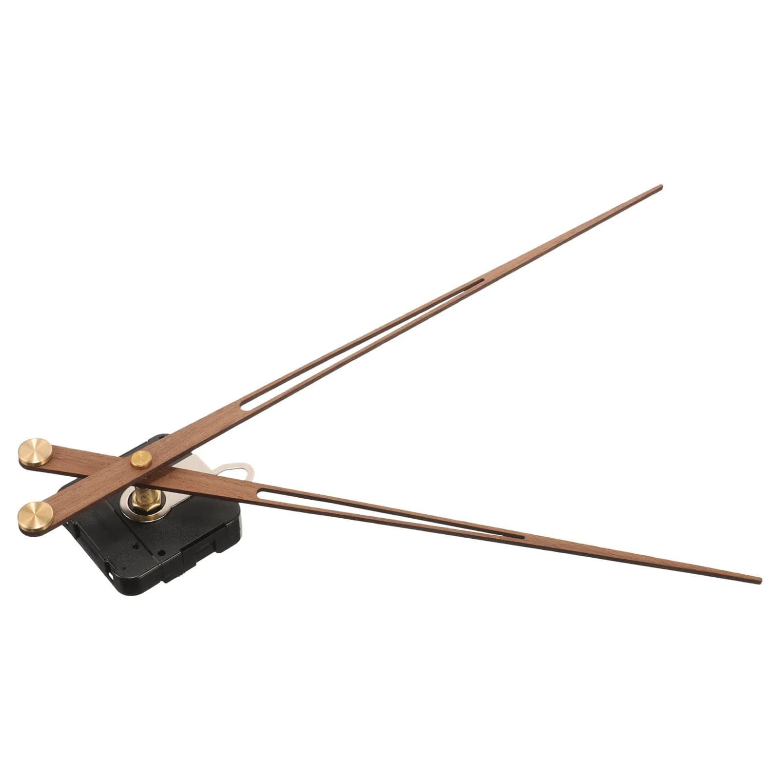 Set of 1 mechanism for high torque solid wood wall clock, spare kit with quartz motor