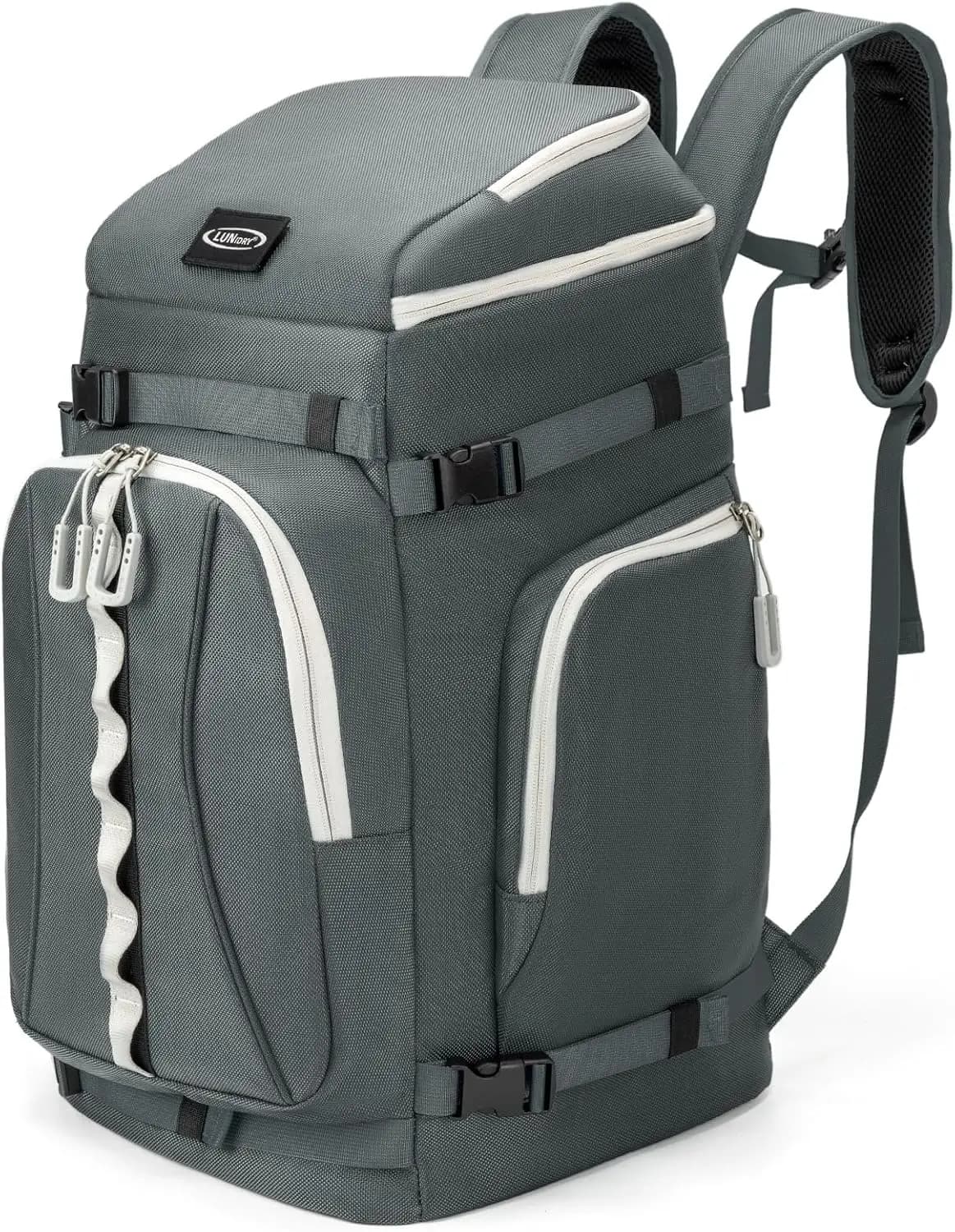 Borsa Impermeabile per Sci e Snowboard da 65L, Zaino da Viaggio per Sci, Snowboard, Casco, Occhiali e Accessori