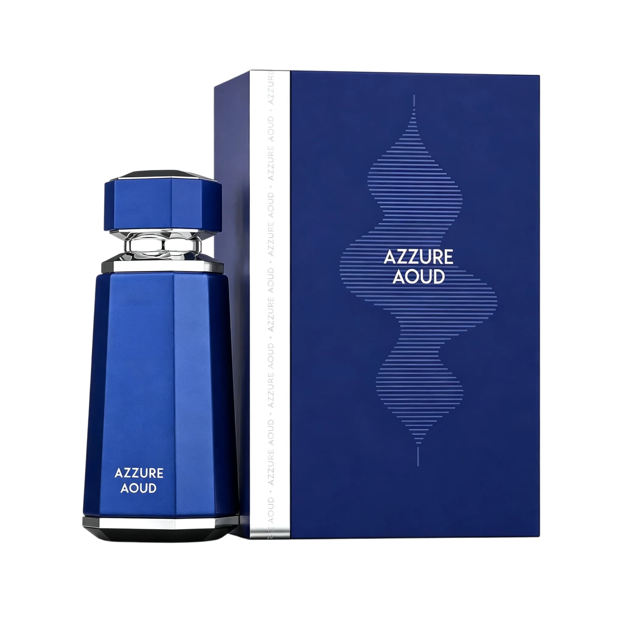 French Avenue Azzure Aoud Edp 100ml, Rich Oud & Leather Scent, Passionfruit Saffron Vanilla Long-Lasting Men Perfume