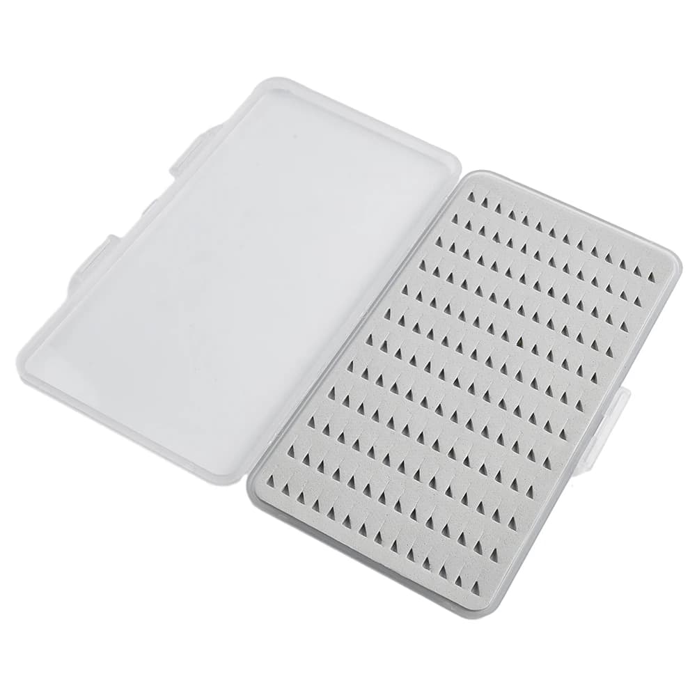 Fish Hook Tackle Fishing Fly Box PP Portable Slim Storage. Affrontare la scatola impermeabile trasparente Clear EVA Fishing