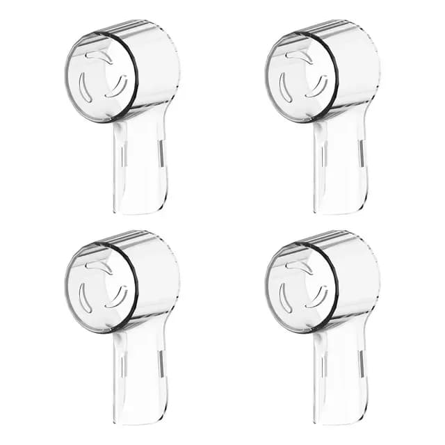 Dust caps for 4 pcs toothbrush heads for Oral B spare heads and protection for IO series electric toothbrush heads