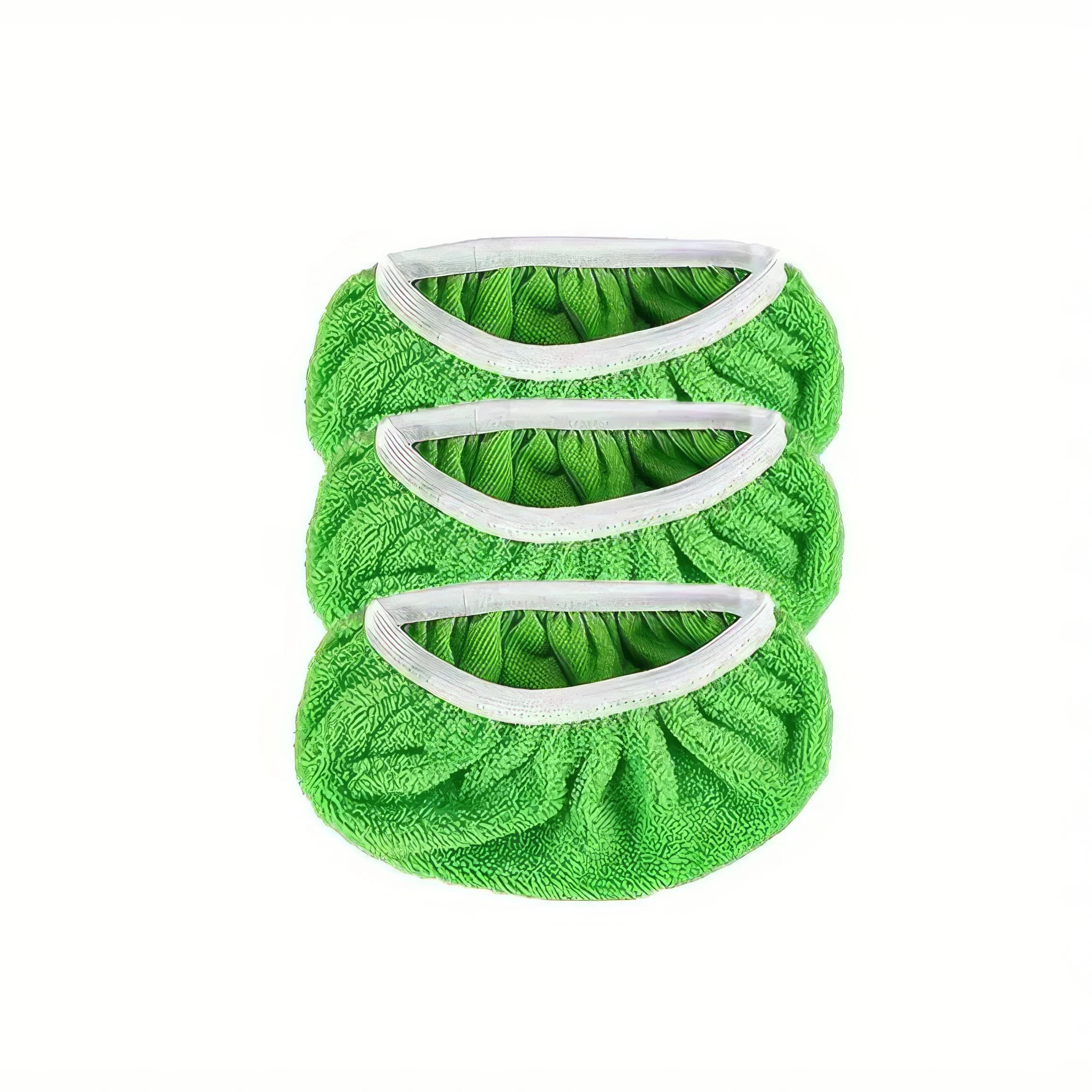 3 paia di panni per la pulizia multicolore (verde, bianco, grigio), resistenti alla muffa e durevoli per la pulizia domestica e commerciale