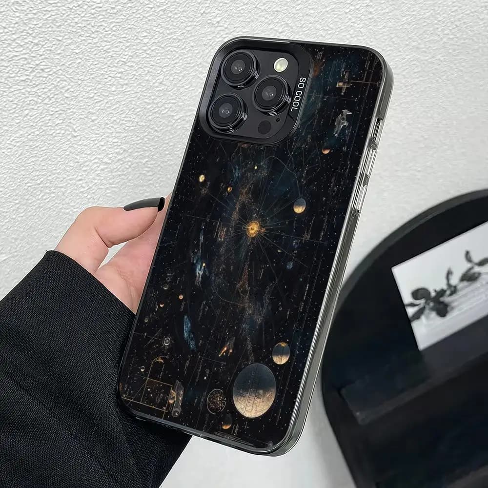 Creative Rusty 2D Pattern Phone Case Suitable for iPhone 17, 16, 15, 14, 13, 12, 11 Pro/Max/Plus Anti Drop and Anti Shock