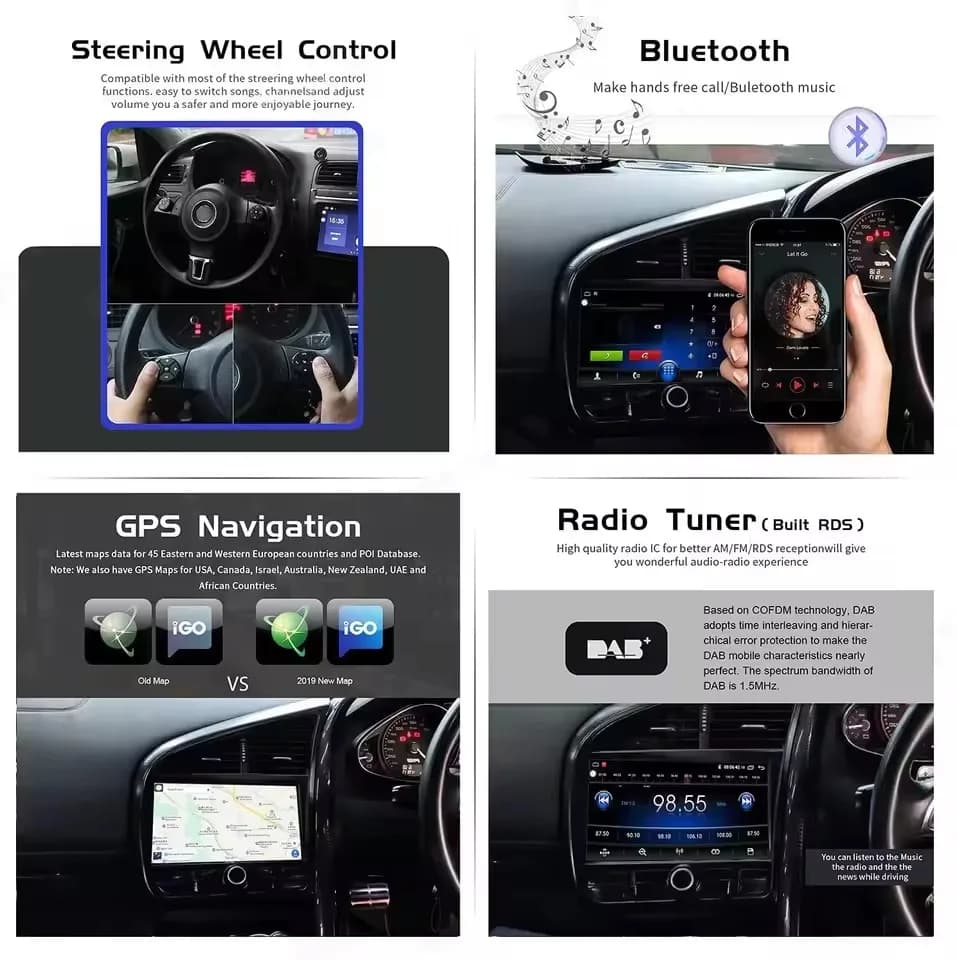 For Audi R8 Spyder Tony Stark Same Model Car GPS Navigation Auto Stereo HeadUnit Multimedia Player Radio Tape Recorder Music IPS