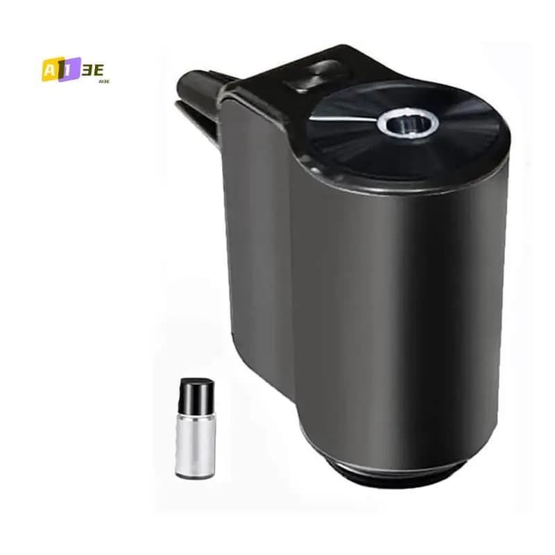 A03E-Smart Car Deodorant Smart Portable Car Deodorant, Intelligent Car Aroma with 1 empty bottle (without essential oil)